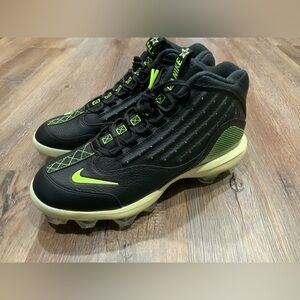 New Nike Air Griffey 2 MCS Black/Volt Baseball Cleats HF1579-001 Men's Size 9